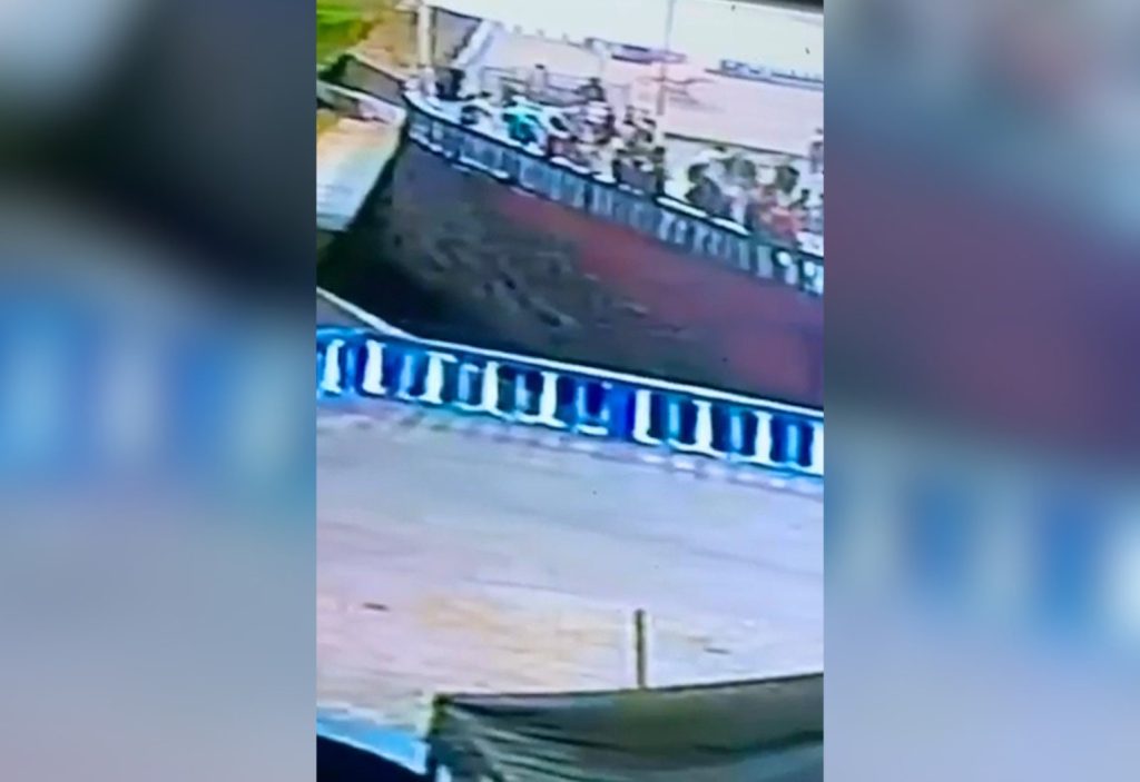 Jovem sofre queda de cais no TO e tem ferimentos leves, diz polícia; VÍDEO