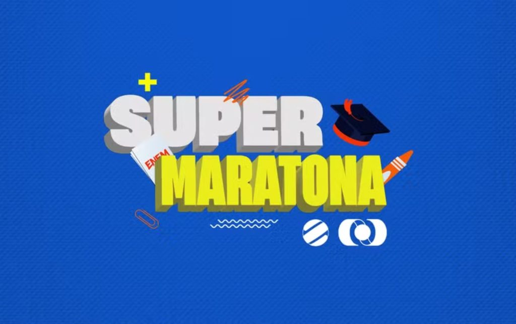 Acompanhe a Supermaratona para o Enem com aulas gratuitas ao vivo